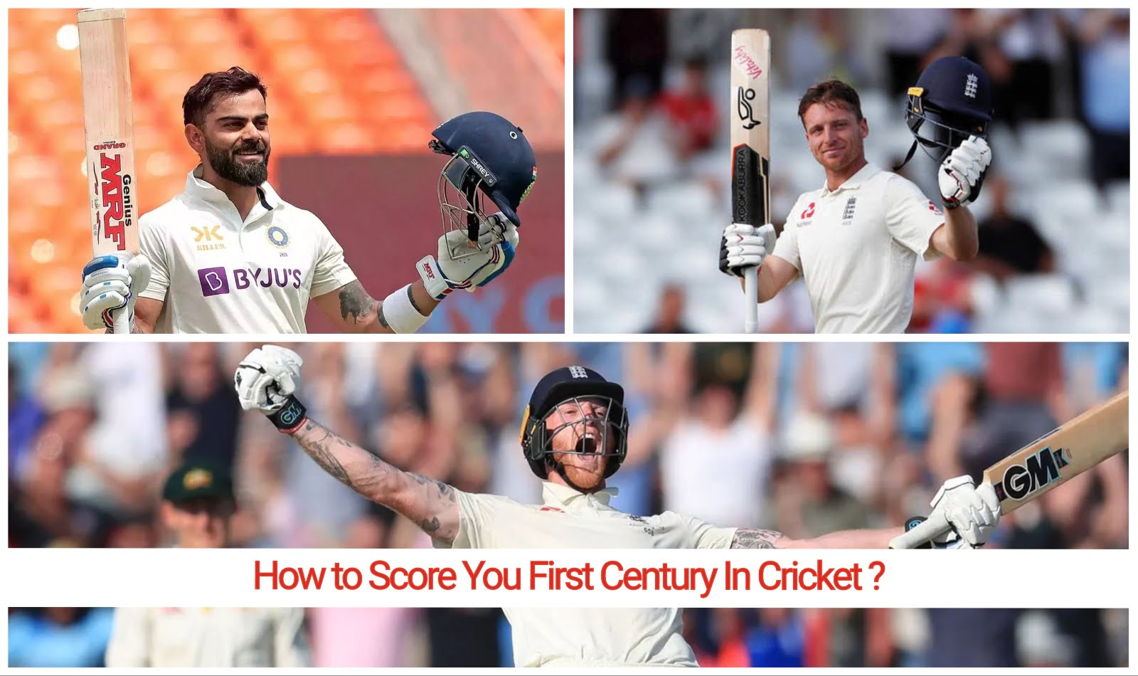 This blog is about how you can score a century in cricket match.