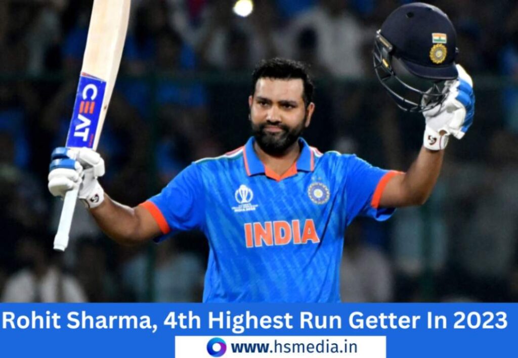 Indian captain Rohit Sharma entered in list of most international runs in 2023. 