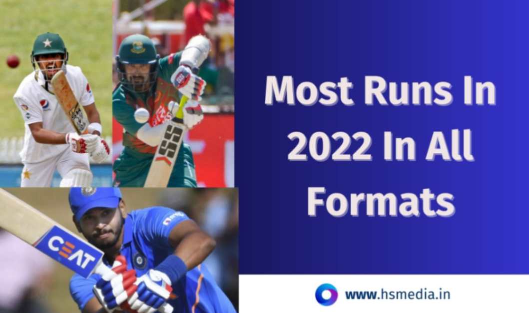 Here is the detailed list of players who made most runs in 2023 in all formats of cricket