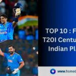 These are the top 10 fastest Indian players to score T20i century.