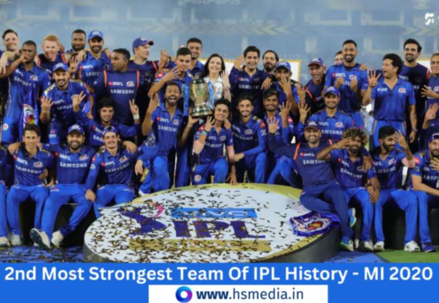 Mumbai Indians is the second most strongest team of IPL 