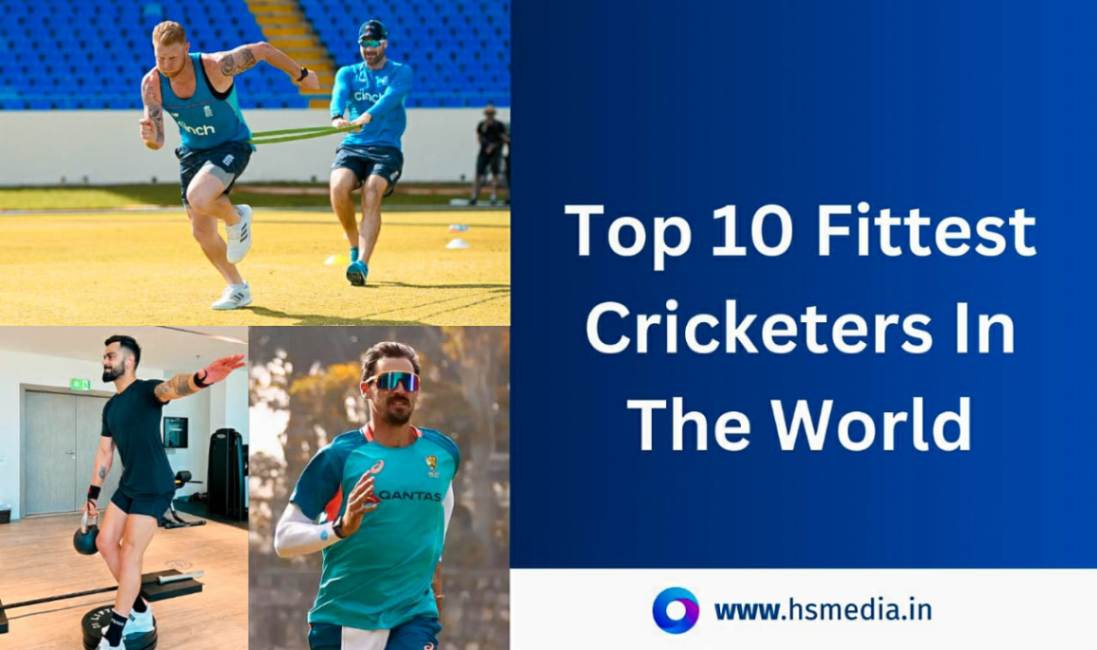 the detailed list of top 10 fittest cricketers in the world.