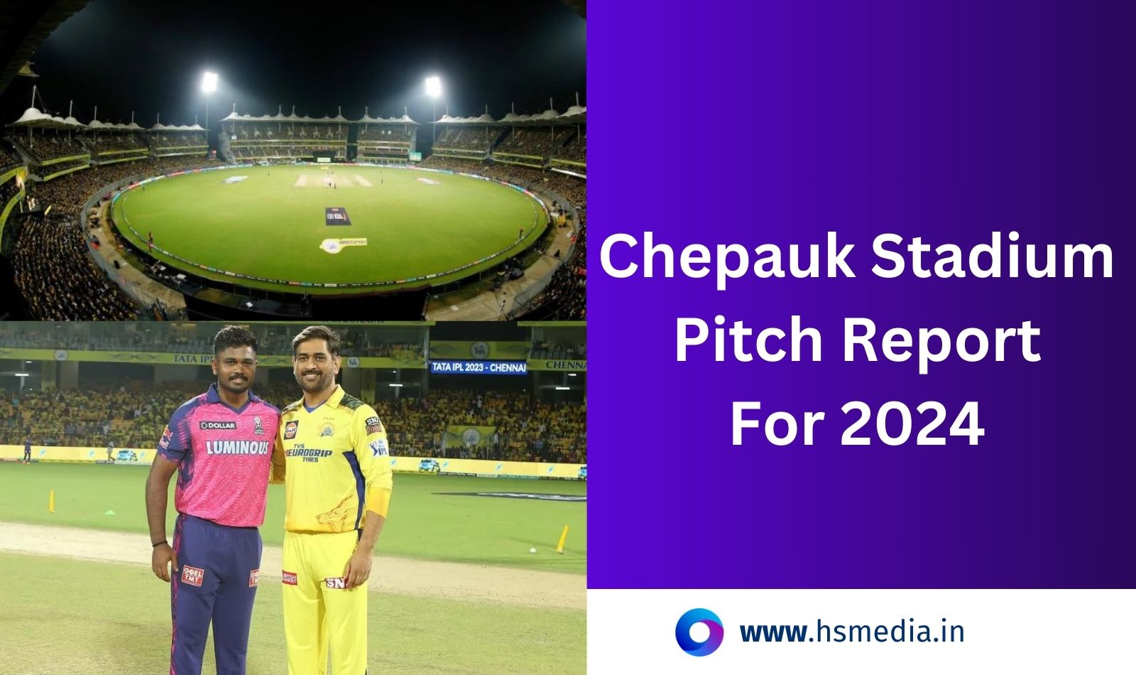 Chepauk stadium pitch report for ipl 2024.