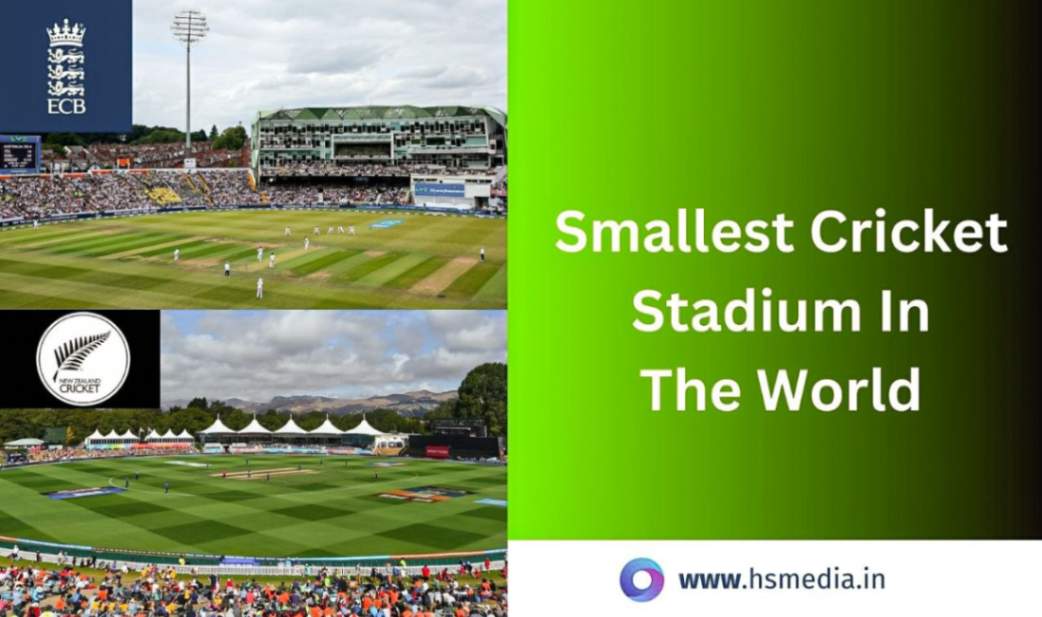 This are the smallest cricket stadium in the world.