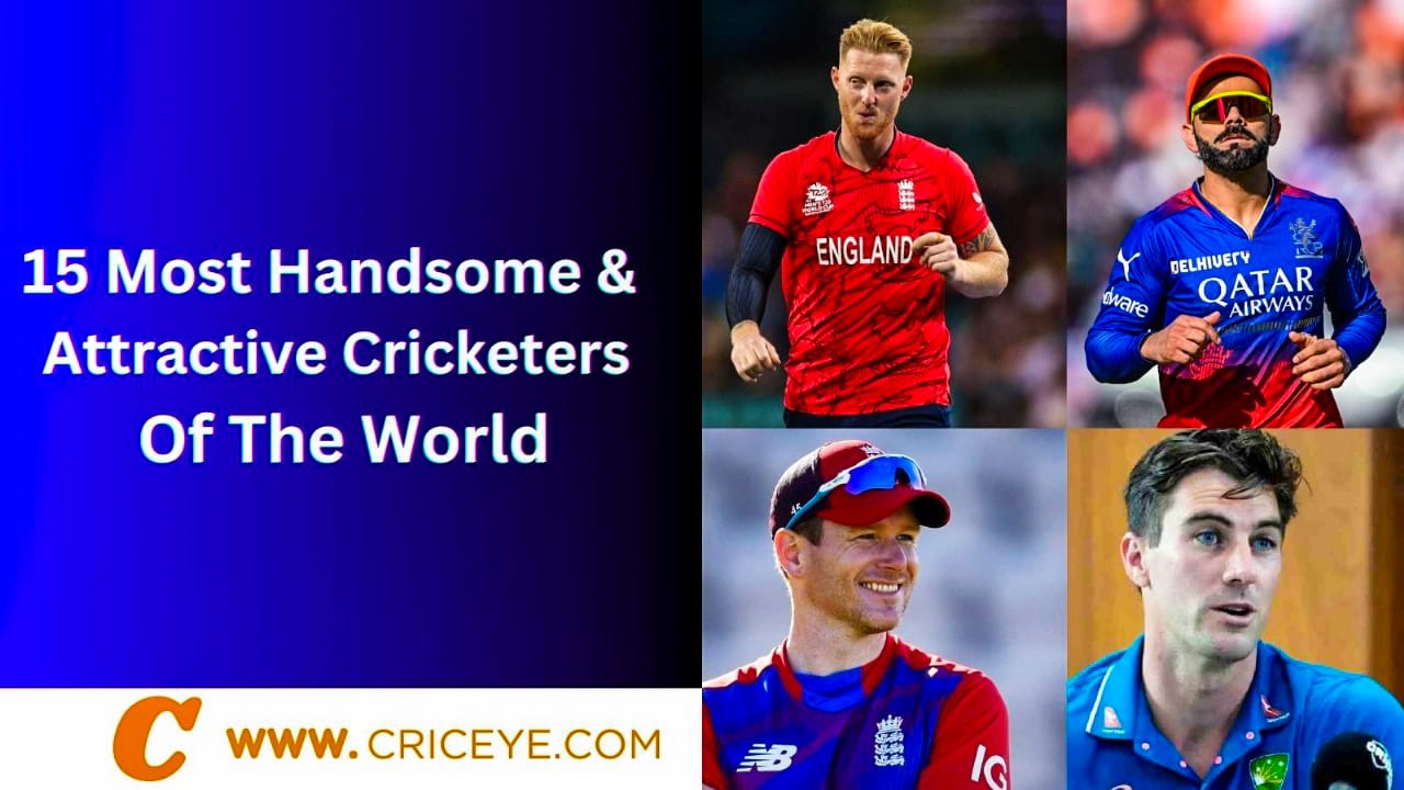 these are 15 most handsome cricketer in the world.