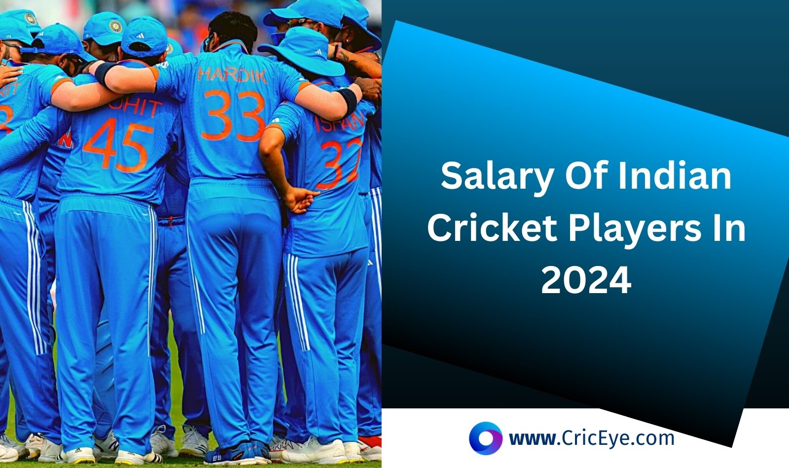 salary of indian cricket team